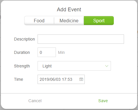 Add Sport Event